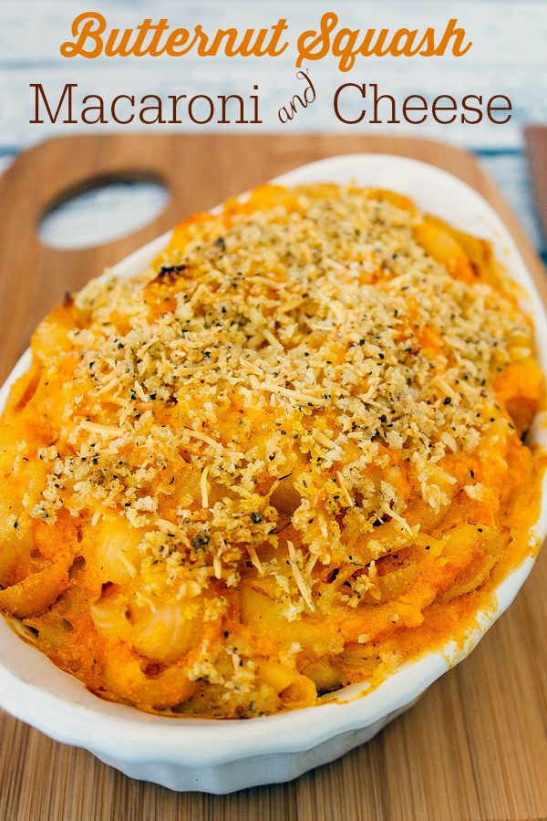 Butternut Squash Mac And Cheese
 Baked Butternut Squash Macaroni and Cheese Recipe