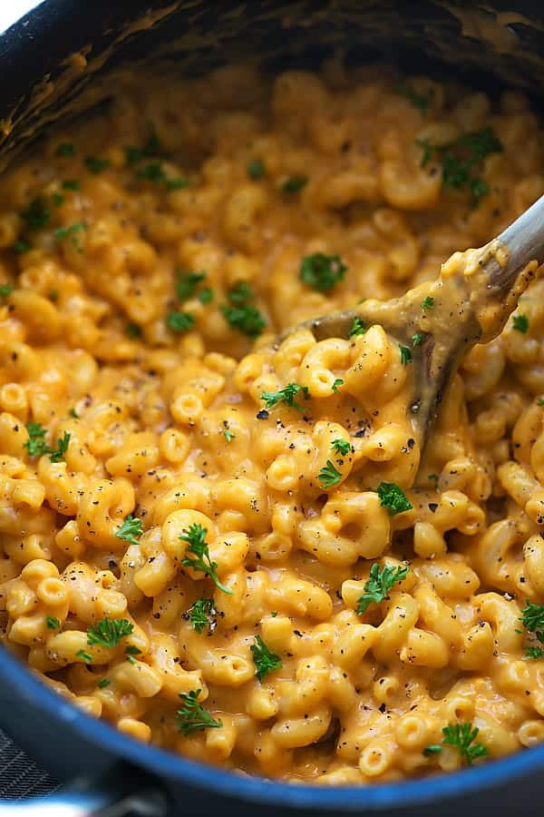 Butternut Squash Pasta
 Cheesy Butternut Squash Pasta