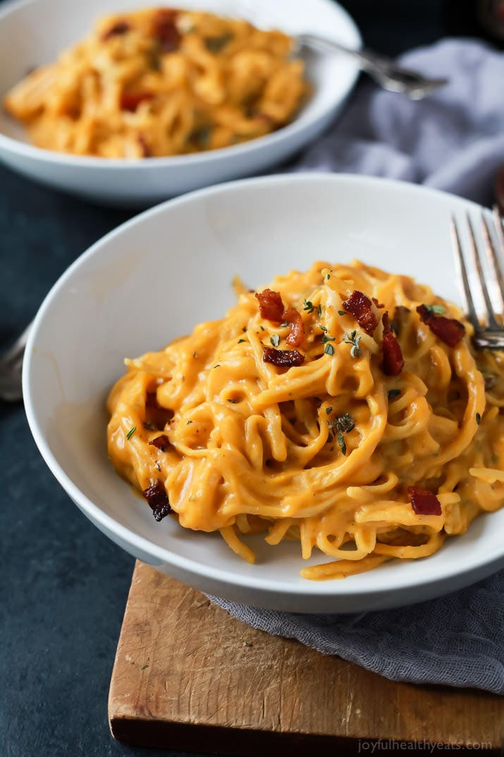 Butternut Squash Pasta
 Creamy Butternut Squash Alfredo Pasta Gluten Free