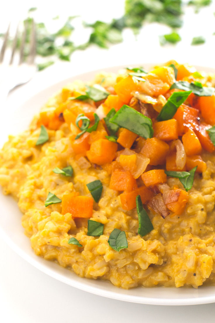 Butternut Squash Recipes Vegan
 Vegan Butternut Squash Risotto