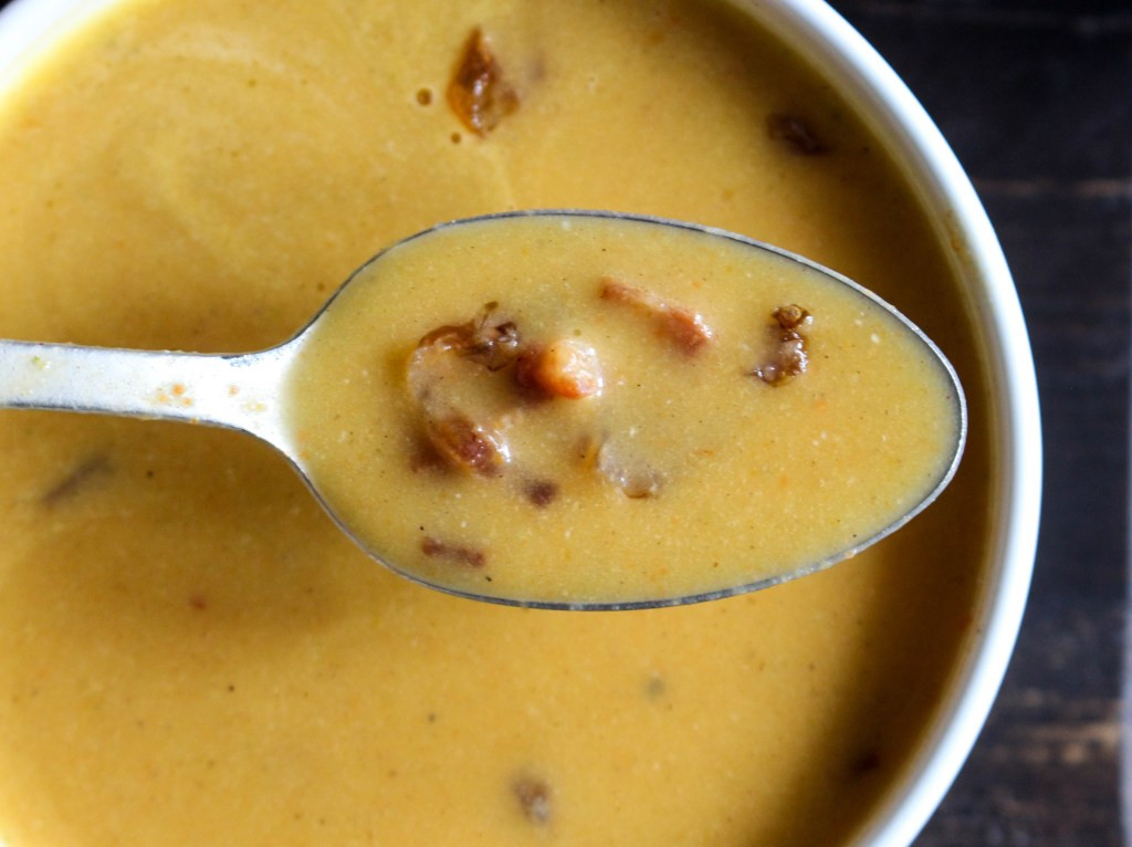 Butternut Squash Soup Coconut Milk
 Bacon Butternut Squash Soup with Coconut Milk & Crispy