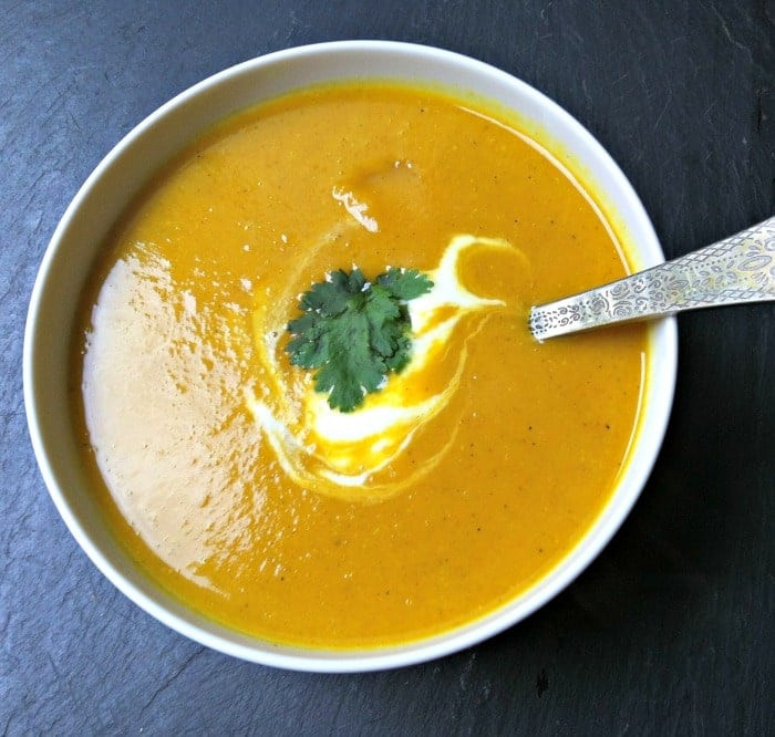 Butternut Squash Soup Coconut Milk
 Curried Coconut Butternut Squash Soup Recipe A Cedar Spoon