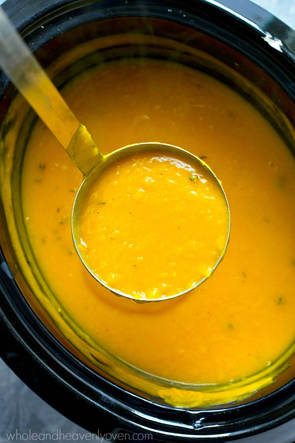Butternut Squash Soup Crockpot
 Crockpot Roasted Garlic Butternut Squash Soup