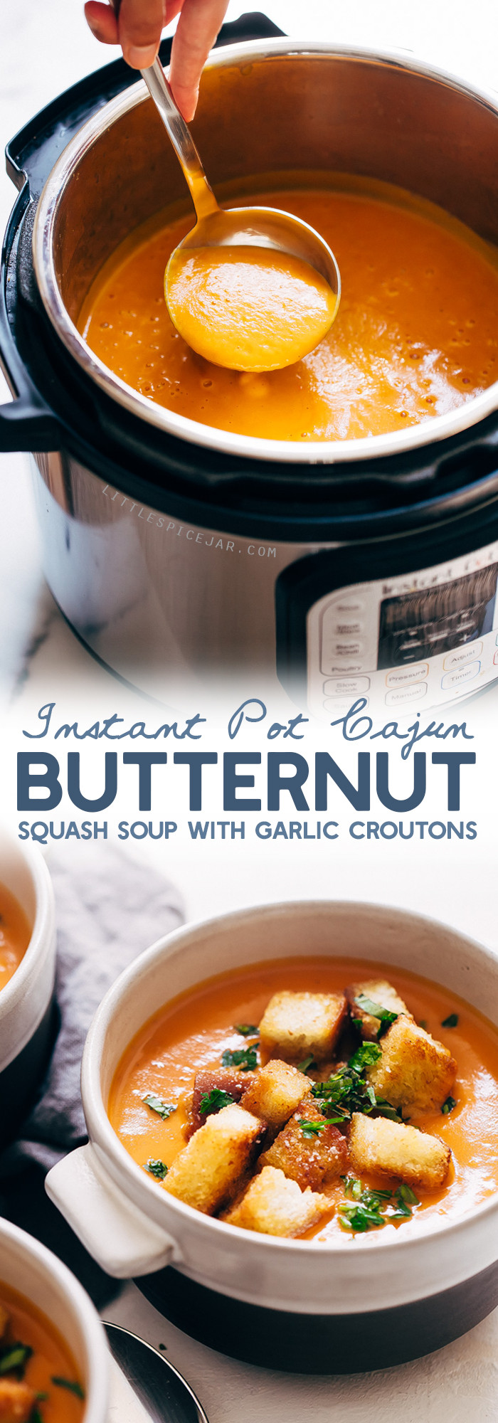 Butternut Squash Soup Instant Pot
 Instant Pot Cajun Butternut Squash Soup Recipe