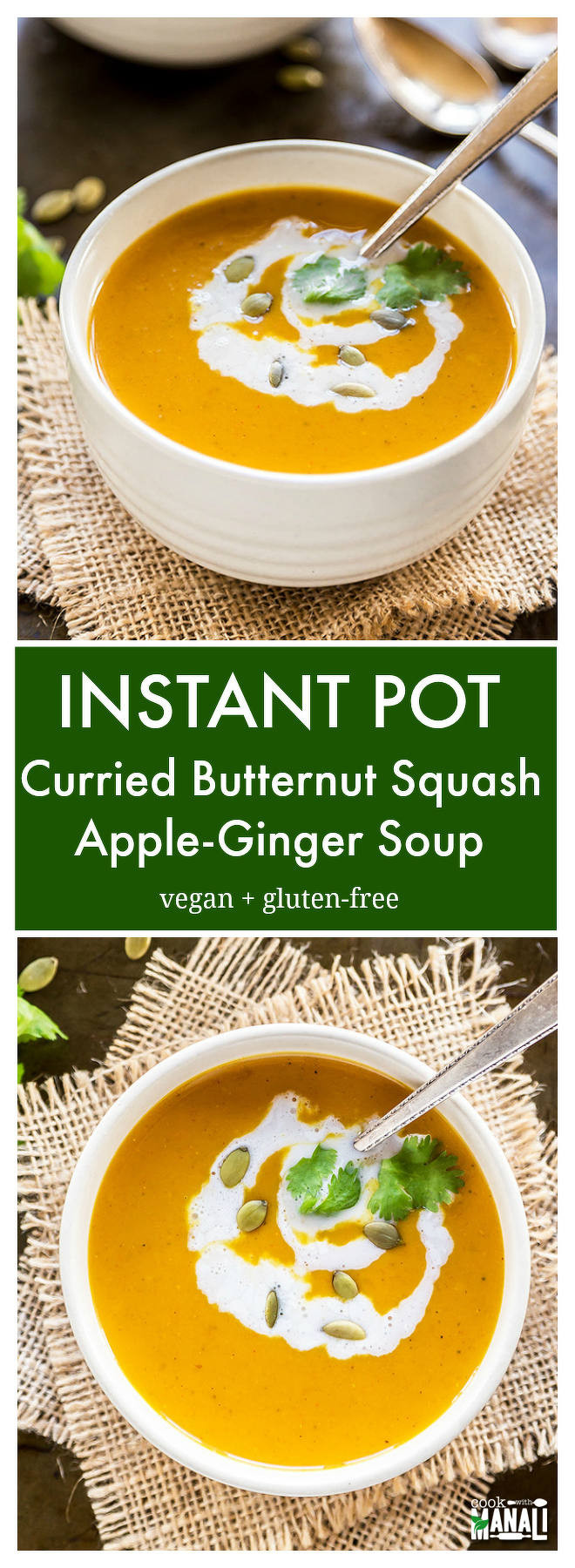 Butternut Squash Soup Instant Pot
 Instant Pot Curried Butternut Squash Apple Soup Video