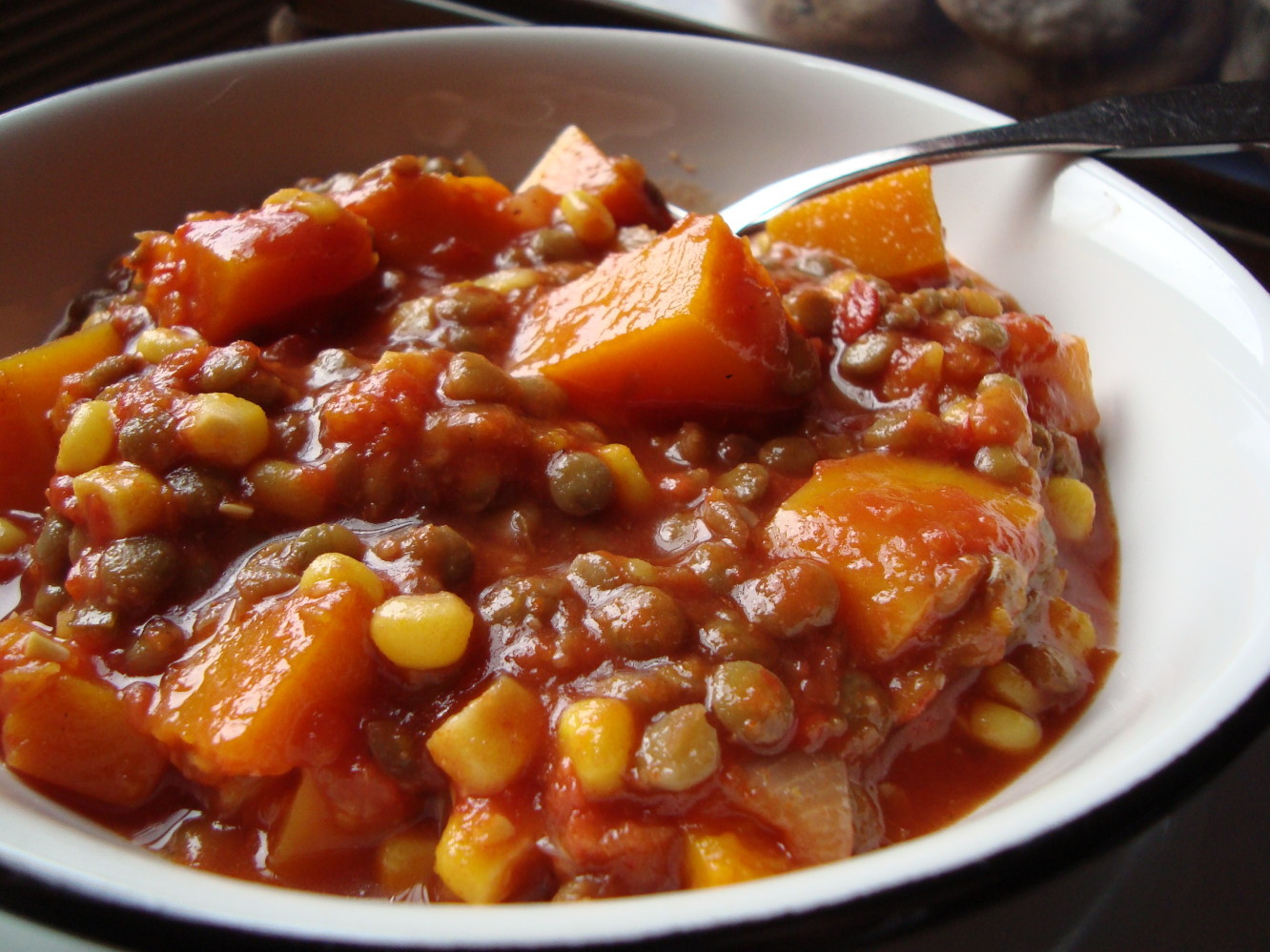 Butternut Squash Stew
 Happy and Healthy RecipesButternut Squash and Farro Stew