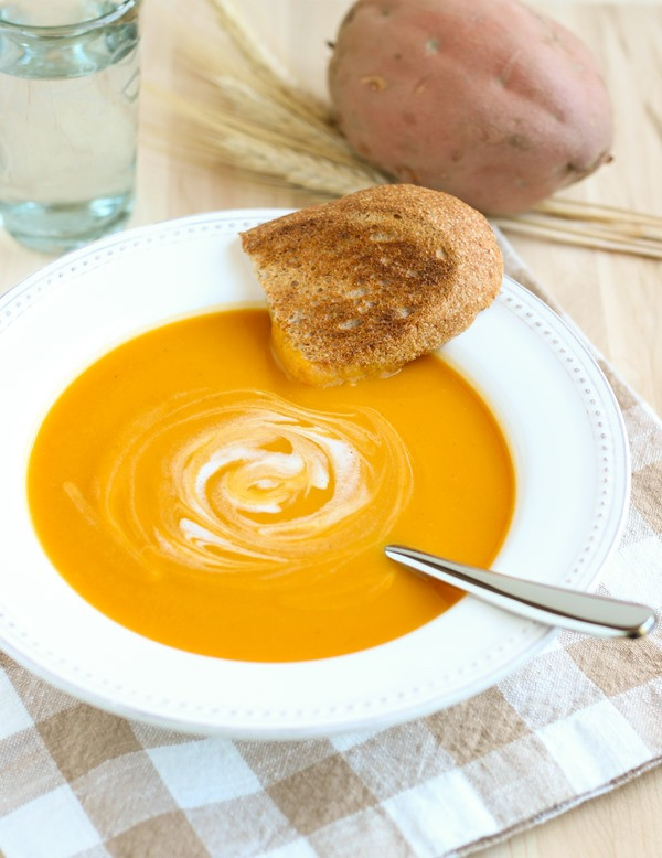 Butternut Squash Sweet Potato Soup
 Whats Hap pinning 5