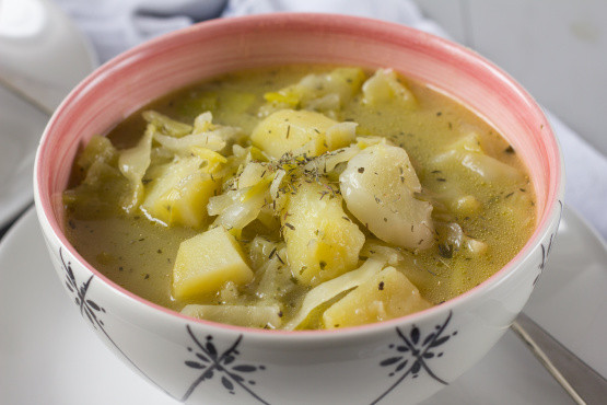 Cabbage And Potato Soup
 sweet potato cabbage soup