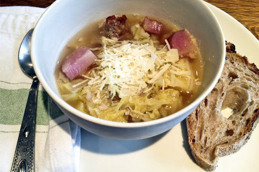 Cabbage And Potato Soup
 Sausage Potato and Cabbage Soup