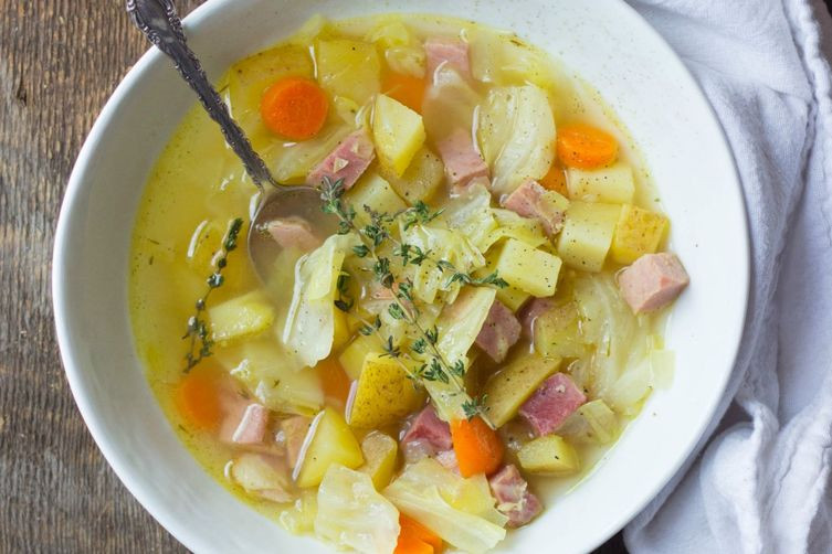 Cabbage And Potato Soup
 old fashioned potato soup