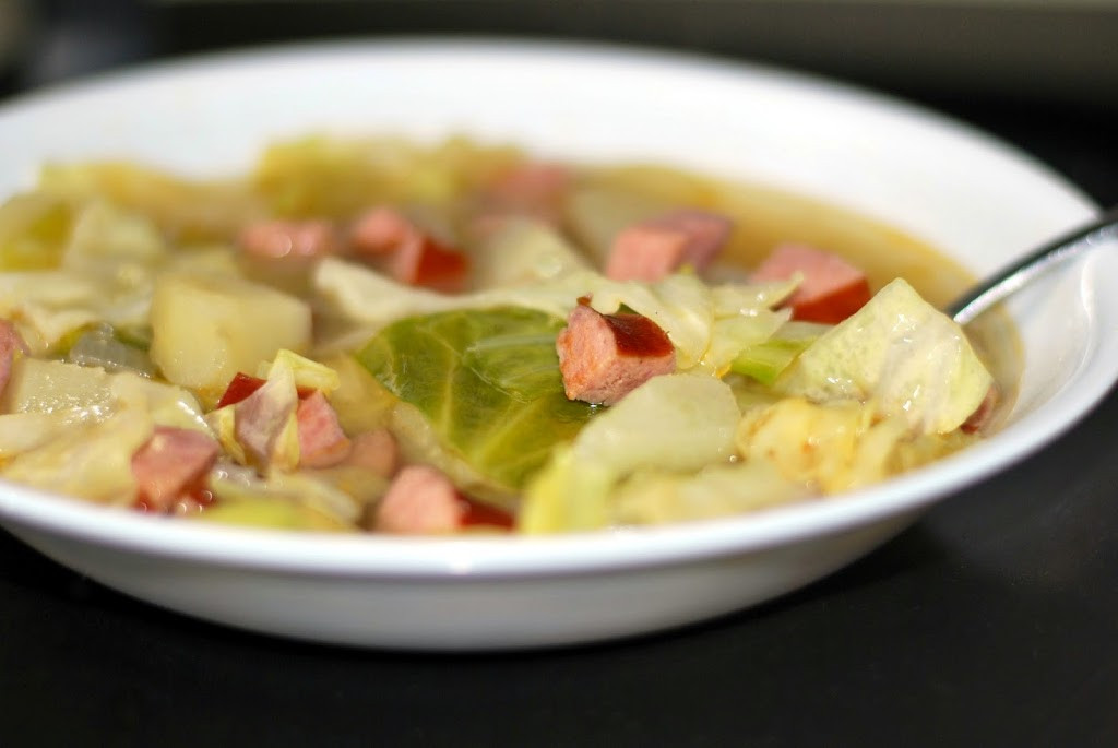 Cabbage And Potato Soup
 Smoked Sausage Cabbage & Potato Soup Aunt Bee s Recipes