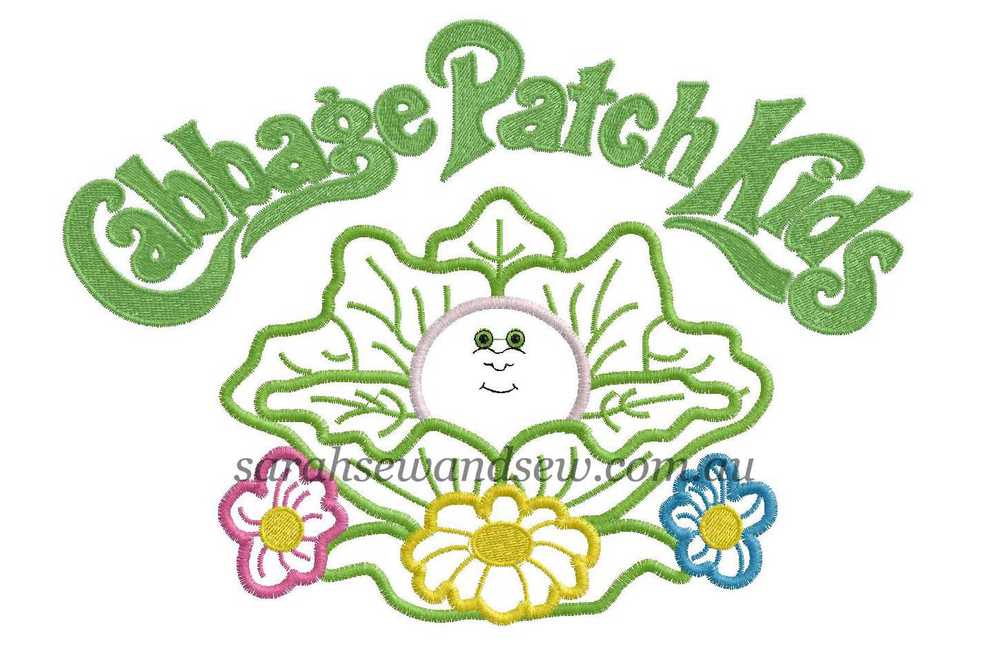 Cabbage Patch Kids Logo
 Cabbage patch iron on Logos