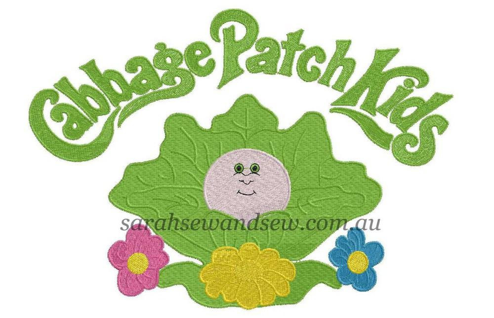 Cabbage Patch Kids Logo
 Cabbage Patch Kids Embroidery Design