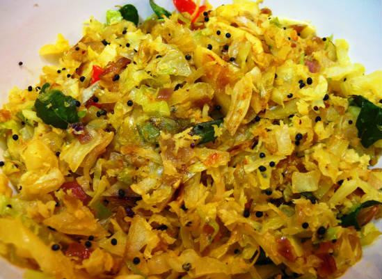 Cabbage Recipes Indian
 Cabbage Thoran Recipe