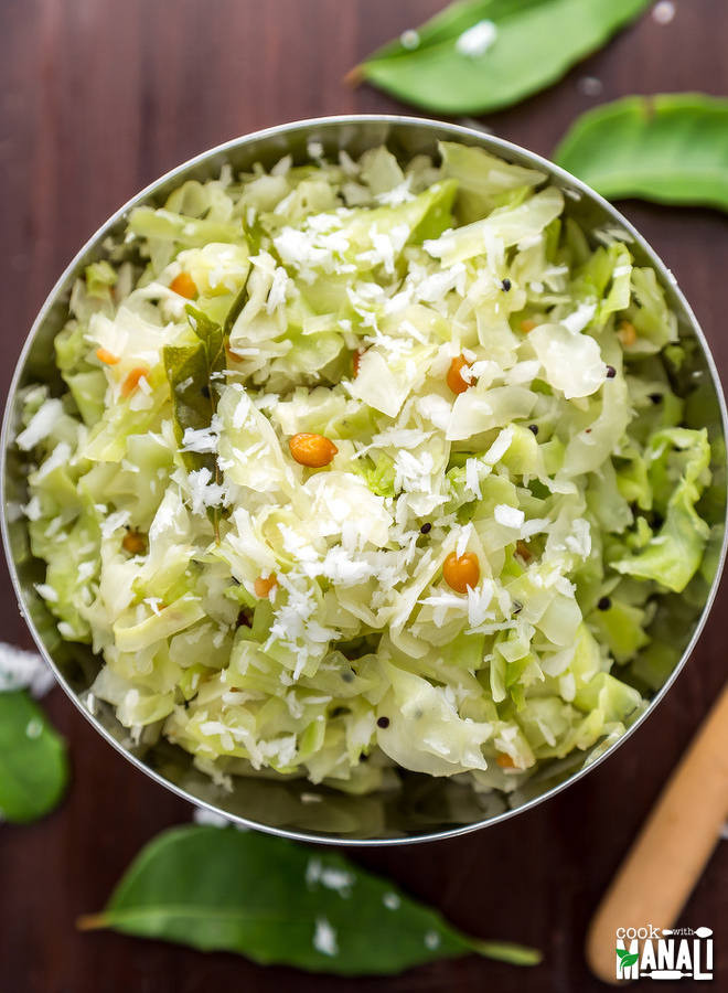 Cabbage Recipes Indian
 Cabbage Poriyal Cabbage With Coconut Cook With Manali