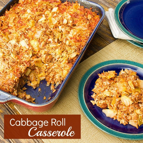 Cabbage Roll Casserole
 Cabbage Roll Casserole easy recipe for this one pot meal