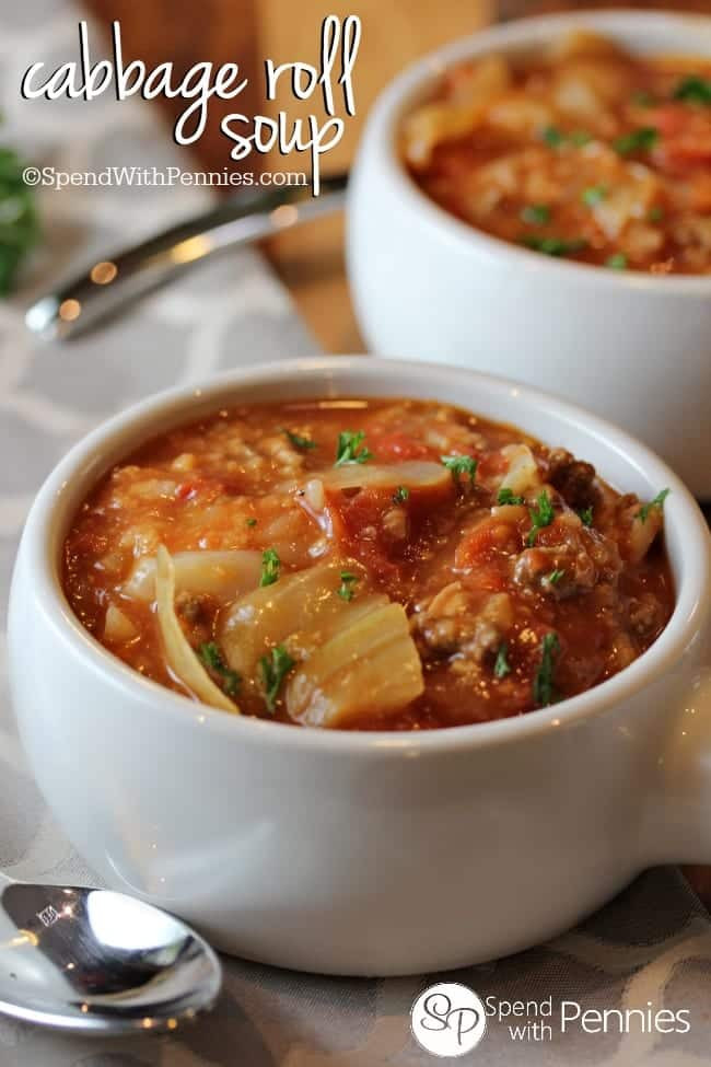 Cabbage Roll Soup
 Cabbage Roll Soup Recipe video Spend With Pennies