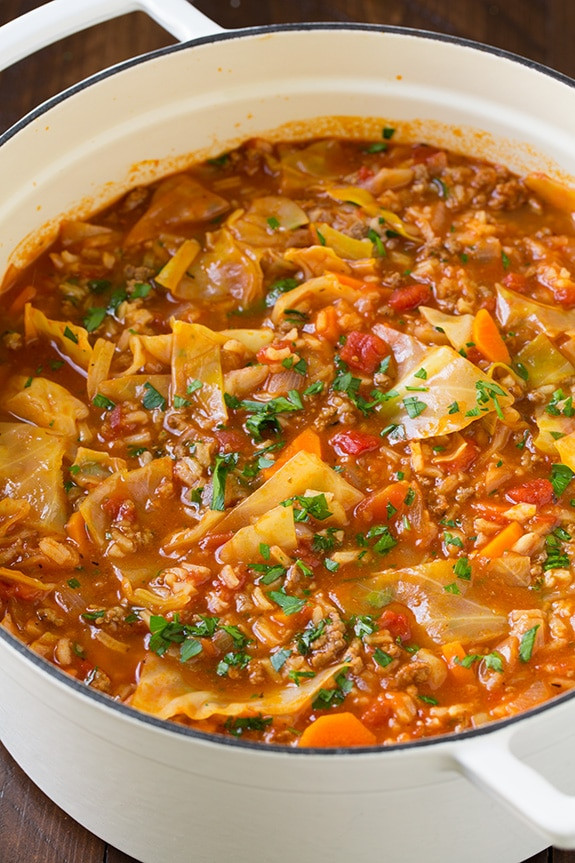 Cabbage Roll Soup
 Cabbage Roll Soup Cooking Classy