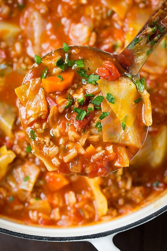 Cabbage Roll Soup Recipe
 Cabbage Roll Soup Cooking Classy