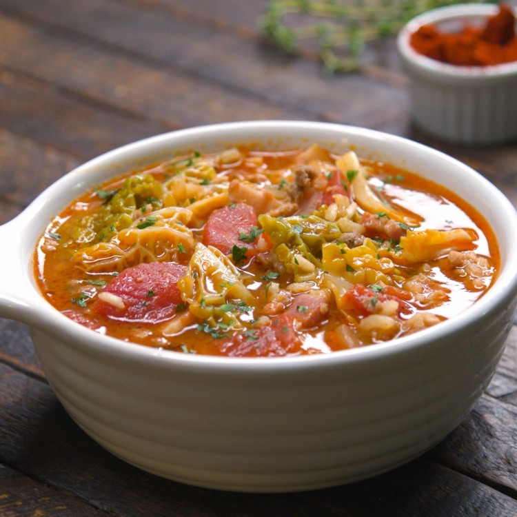 Cabbage Roll Soup Recipe
 Cabbage Roll Soup