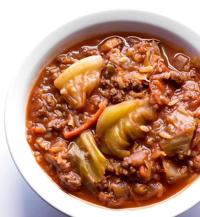 Cabbage Roll Soup Recipe
 Unstuffed Cabbage Roll Soup