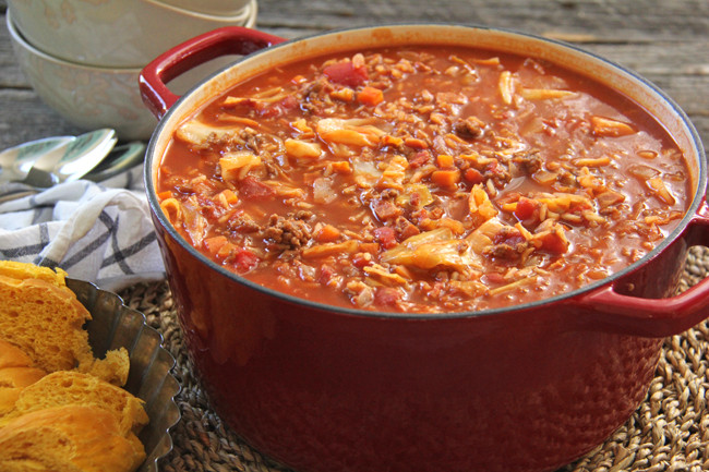 Cabbage Roll Soup
 Cabbage Roll Soup A Pretty Life In The Suburbs