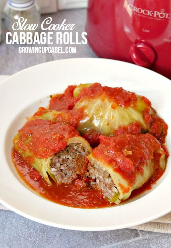 Cabbage Rolls Slow Cooker
 Slow Cooker Cabbage Rolls in Tomato Sauce
