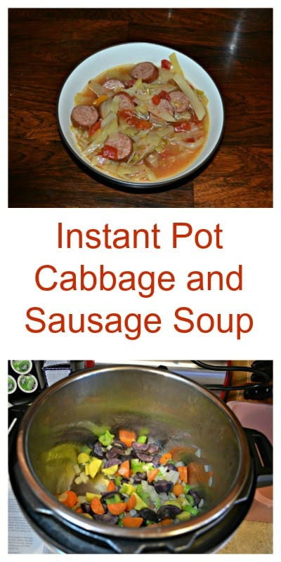 Cabbage Soup Instant Pot
 Instant Pot Sausage and Cabbage Soup Hezzi D s Books and