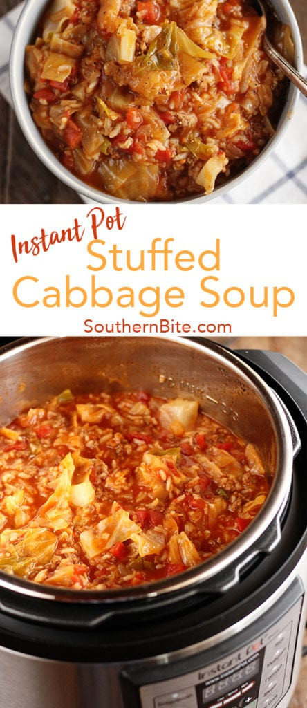 Cabbage Soup Instant Pot
 Instant Pot Stuffed Cabbage Soup and Saying Goodbye