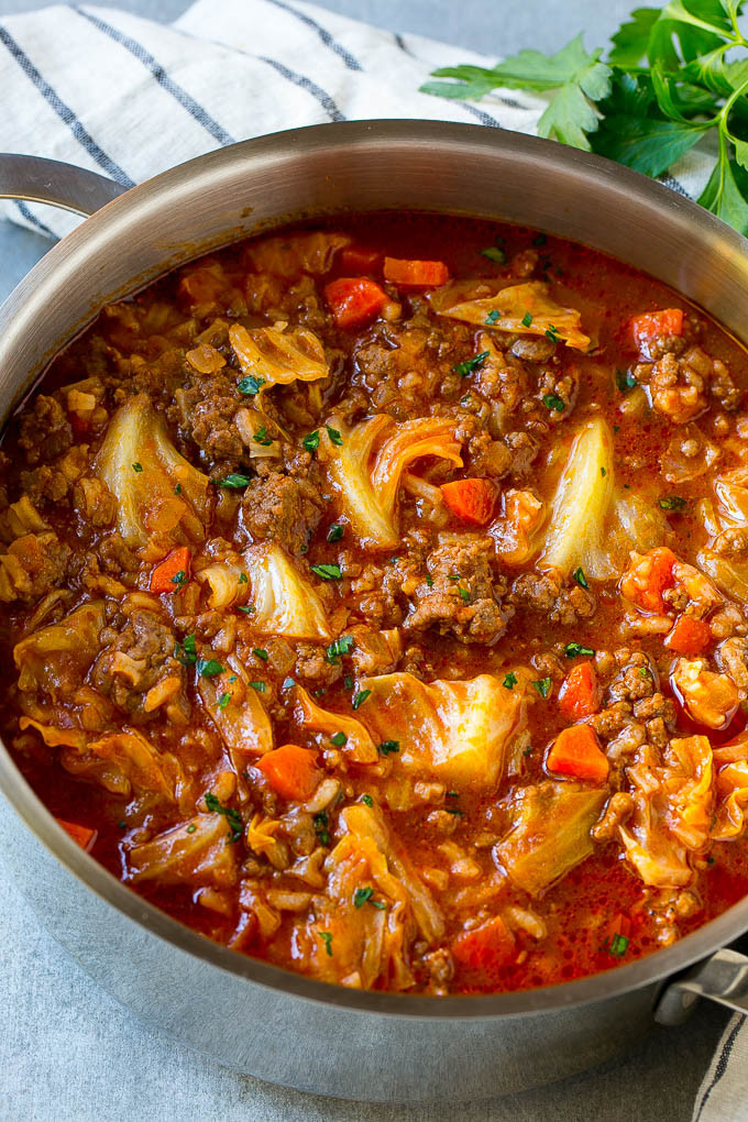 Cabbage Soup Recipe
 Cabbage Roll Soup Dinner at the Zoo