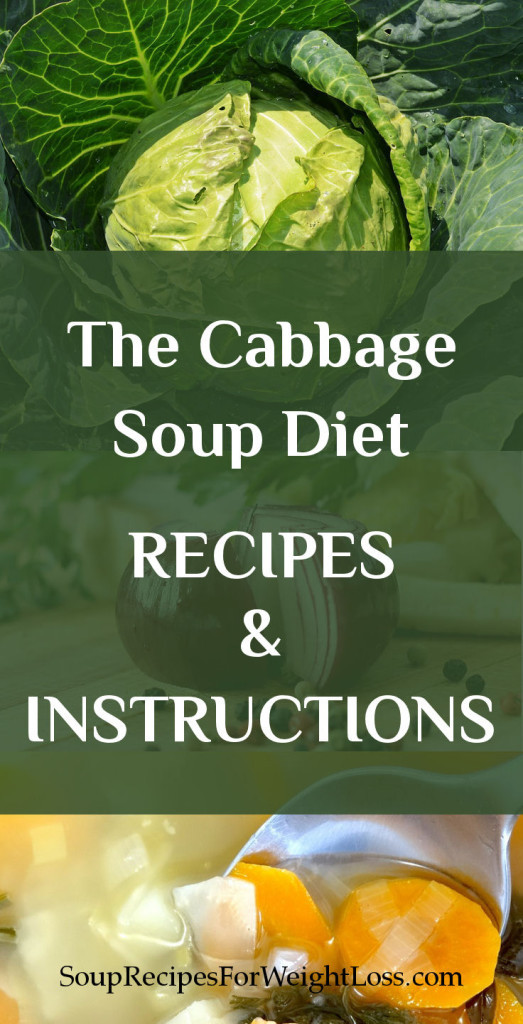 Cabbage Soup Recipe Diet
 The Cabbage Soup Diet Recipe and Instruction