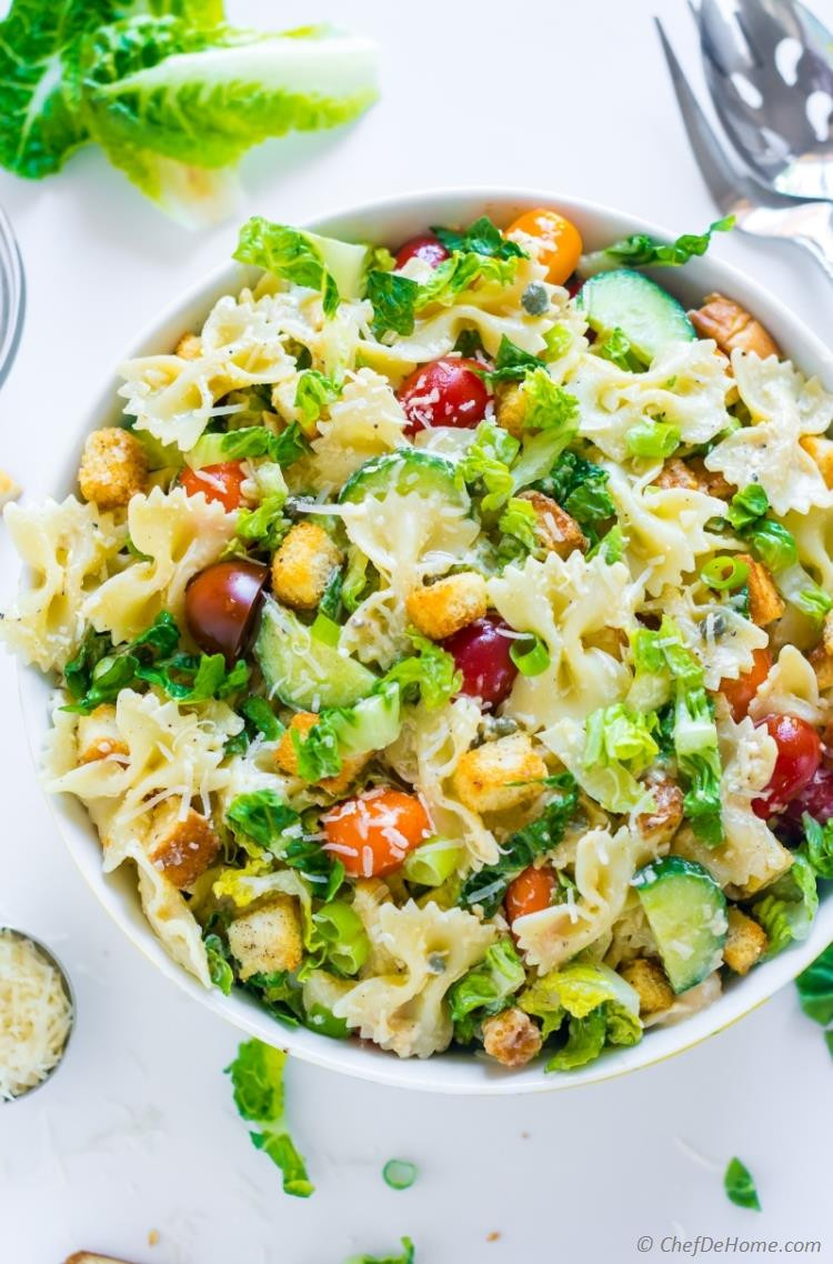 Caesar Pasta Salad
 Caesar Pasta Salad Recipe