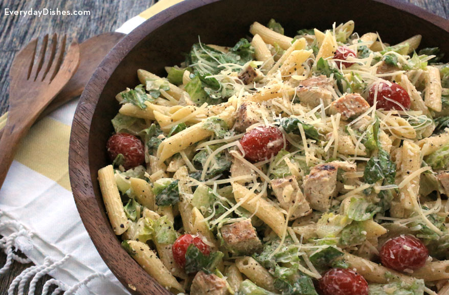 Caesar Pasta Salad
 Chicken Caesar Pasta Salad Recipe