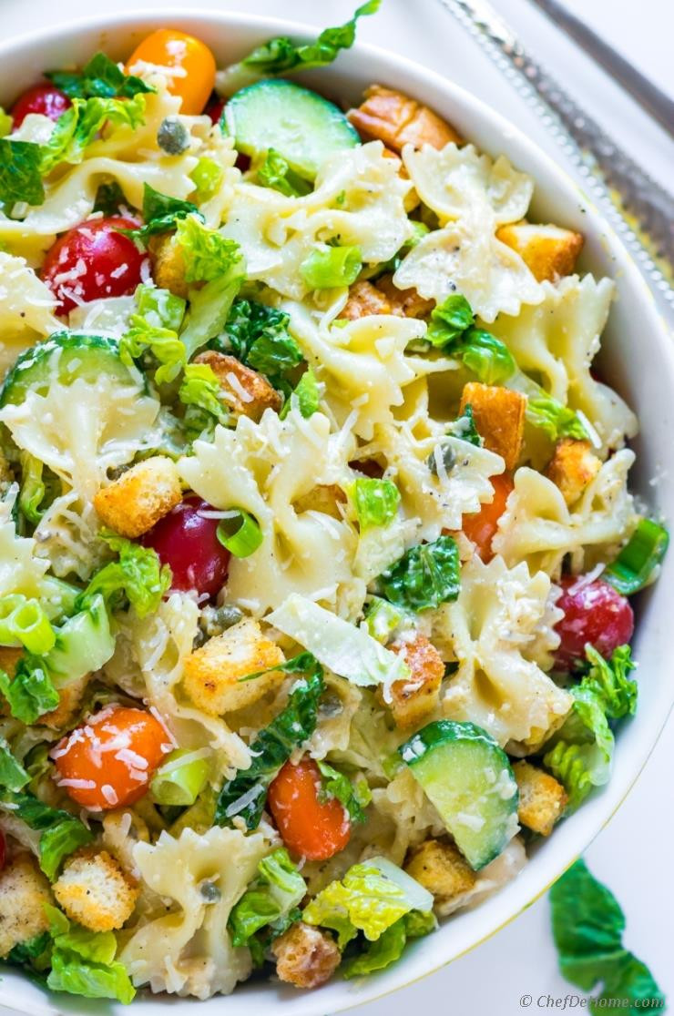 Caesar Pasta Salad
 Caesar Pasta Salad Recipe