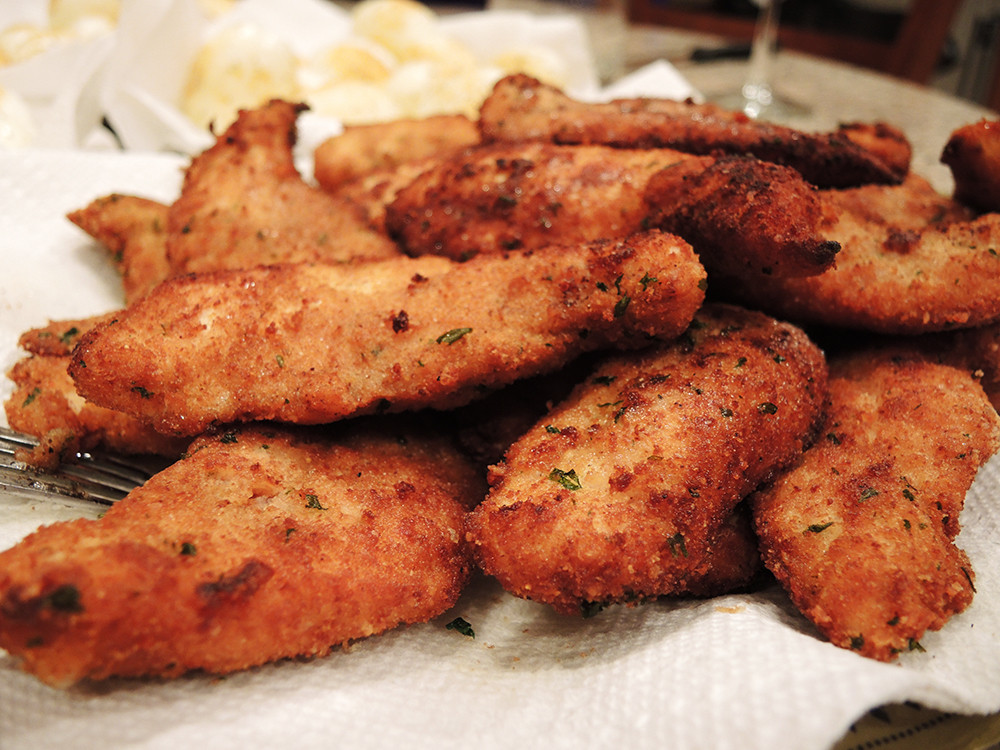 Cajun Fried Chicken
 Crispy Fried Chicken Tenders with Cajun Spices Recipe