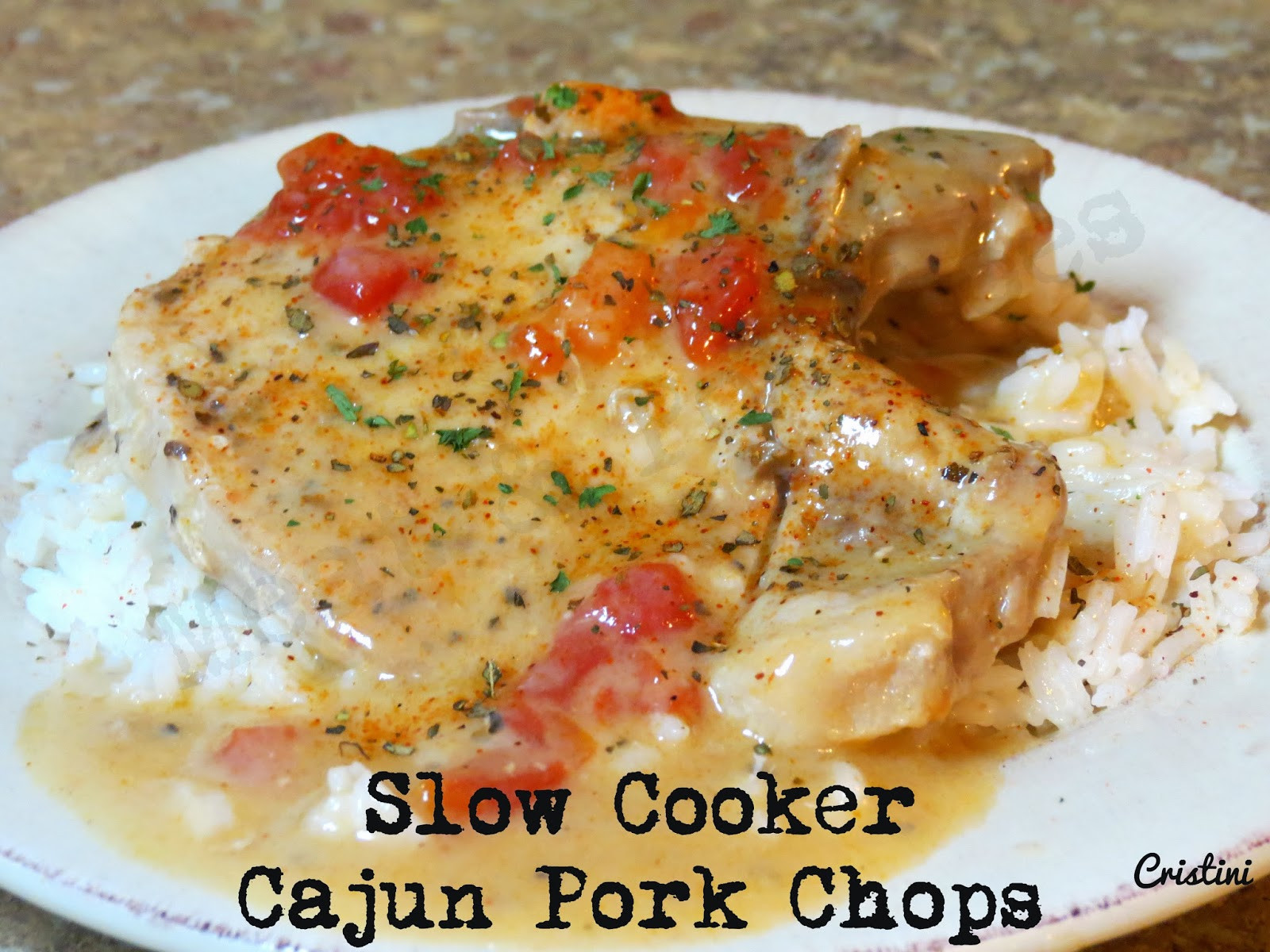 Cajun Pork Chops
 Meat & Potatoes Recipes and More Slow Cooker Cajun Pork