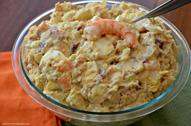 Cajun Potato Salad
 Potato Salad Best Cajun recipe Side WHO DAT