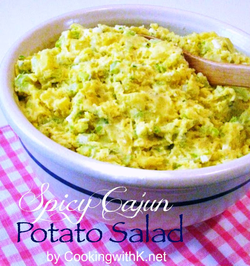 Cajun Potato Salad
 Cooking with K Spicy Cajun Potato Salad A Different