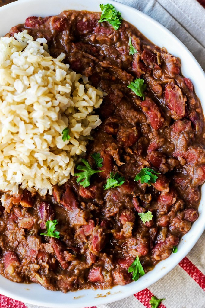 Cajun Red Beans And Rice
 Cajun Style Vegan Red Beans and Rice