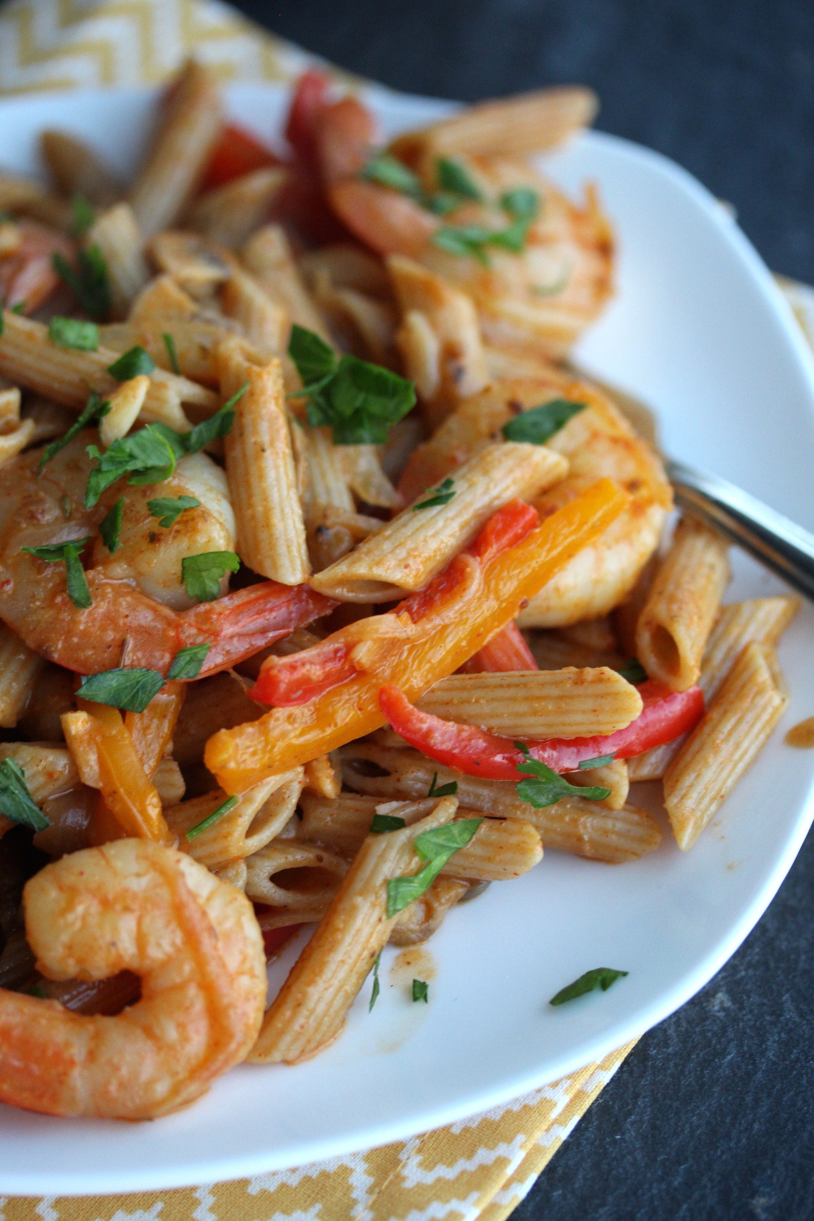 Cajun Shrimp Pasta
 cajun shrimp pasta