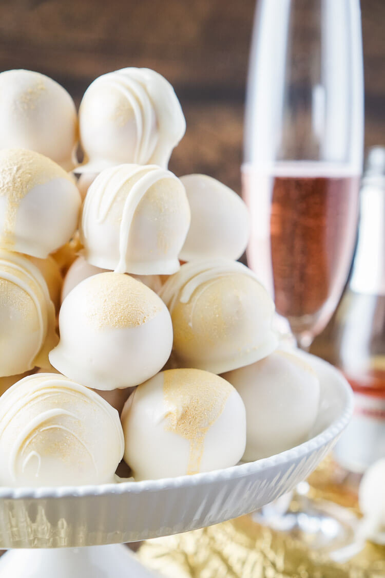 Cake Balls Recipe
 Strawberries & Champagne Cake Balls Sugar & Soul