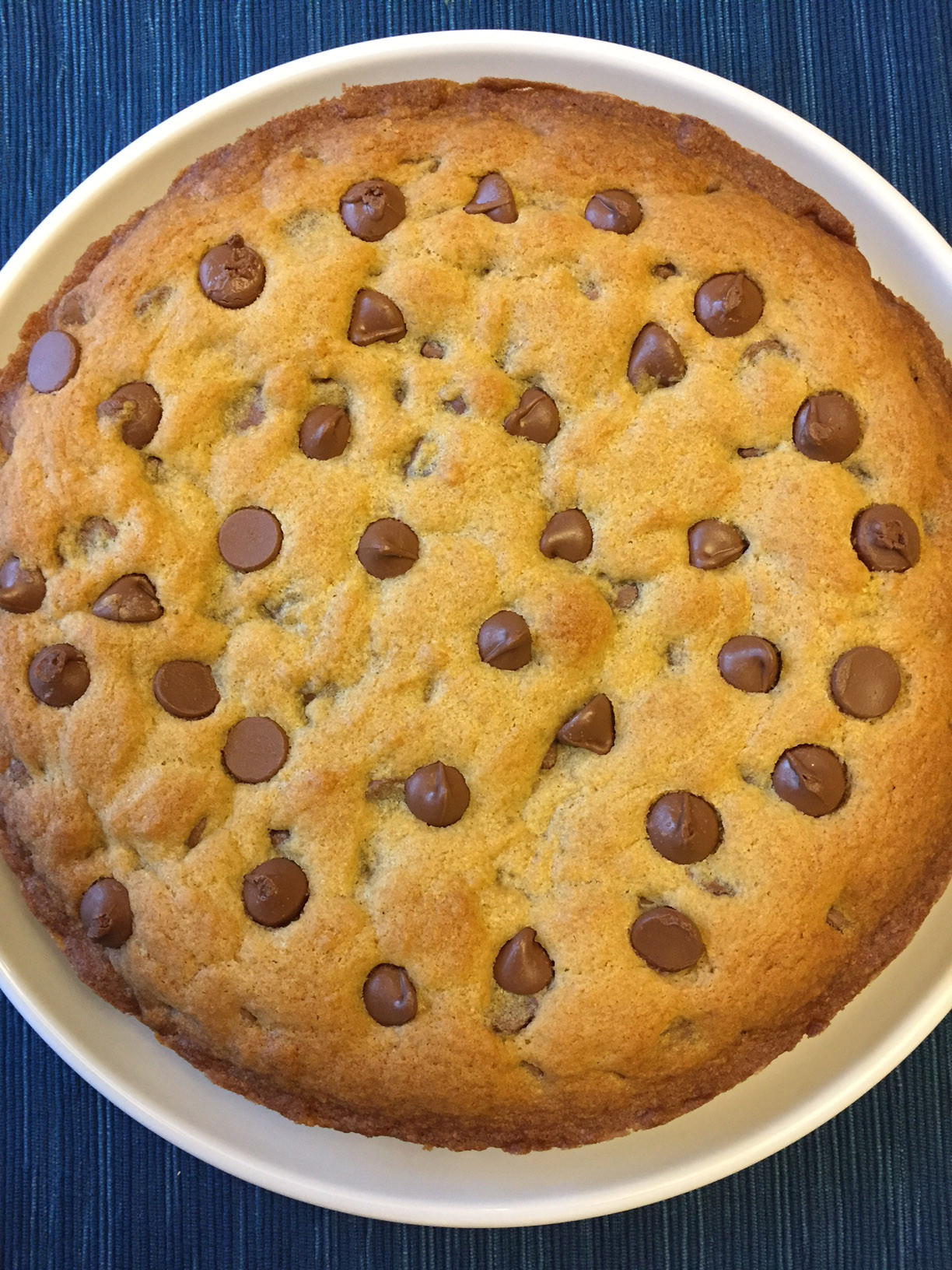 Cake Cookie Recipe
 How To Make Chocolate Chip Cookie Cake – Best Recipe Ever