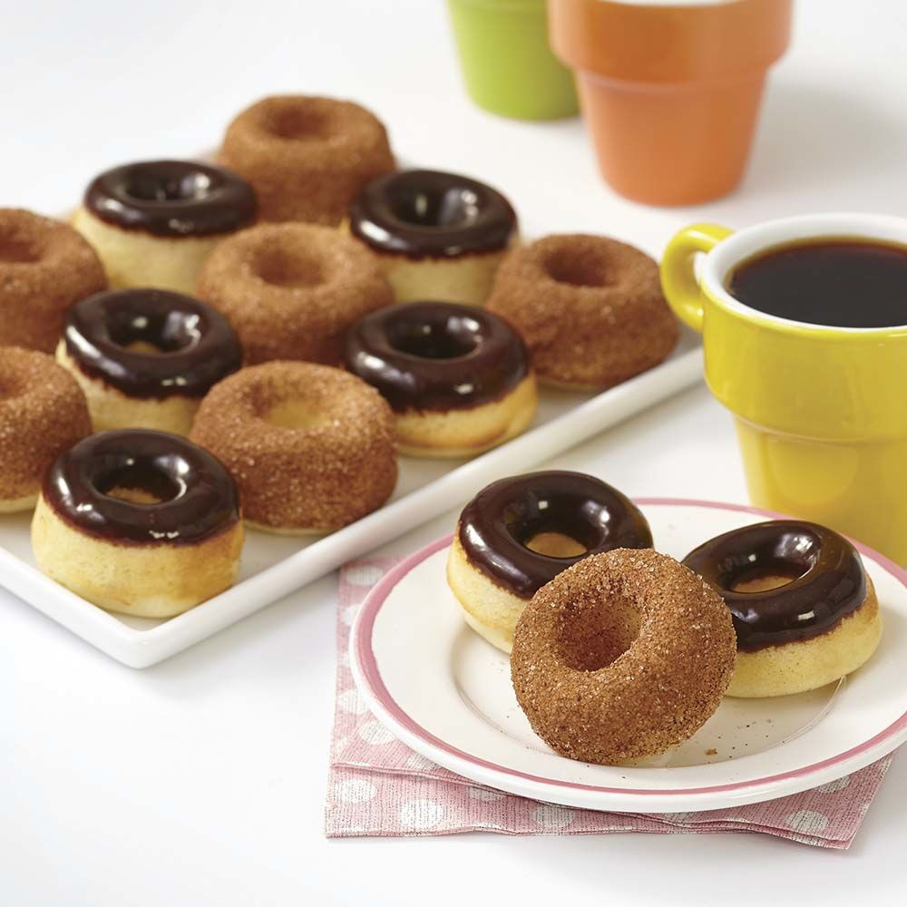 Cake Donut Recipe
 Baked Mini Cake Donut Recipe