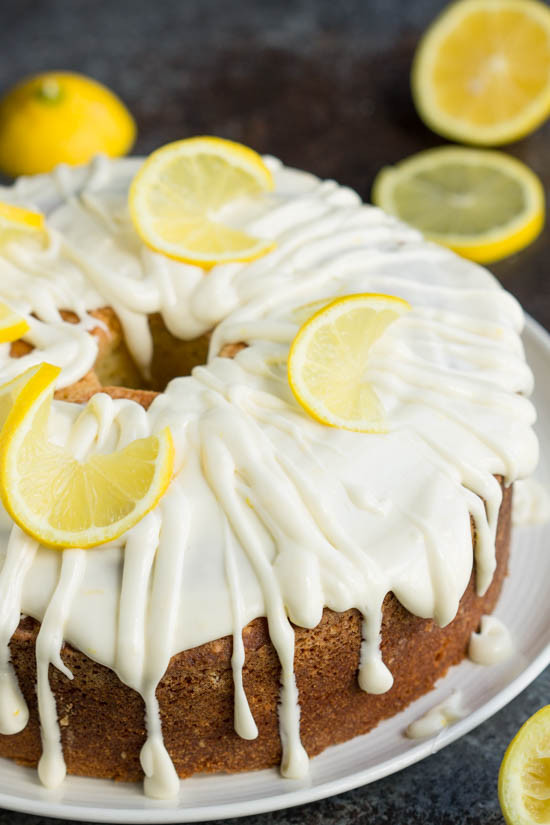 Cake Glaze Recipe
 Trisha Yearwoods Lemon Pound Cake with Glaze Call Me PMc