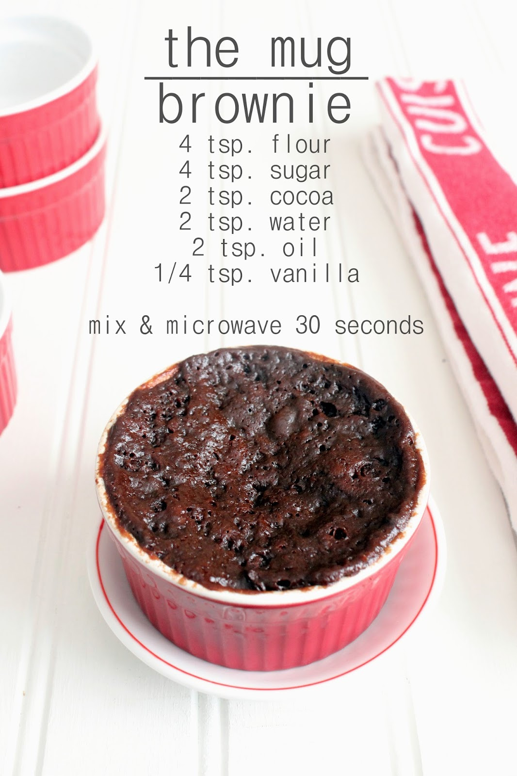 Cake In A Mug Recipe
 Cherry Tea Cakes The "Mug" Brownie