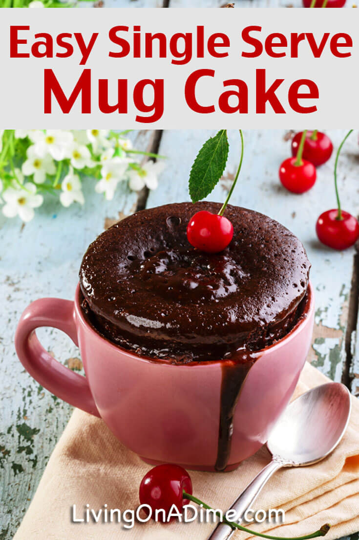 Cake In A Mug Recipe
 Quick and Easy Single Serve Mug Cake Recipe Living on a Dime