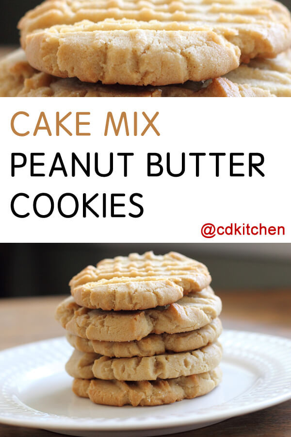 Cake Mix Cookies With Butter
 peanut butter cookie recipe cake mix