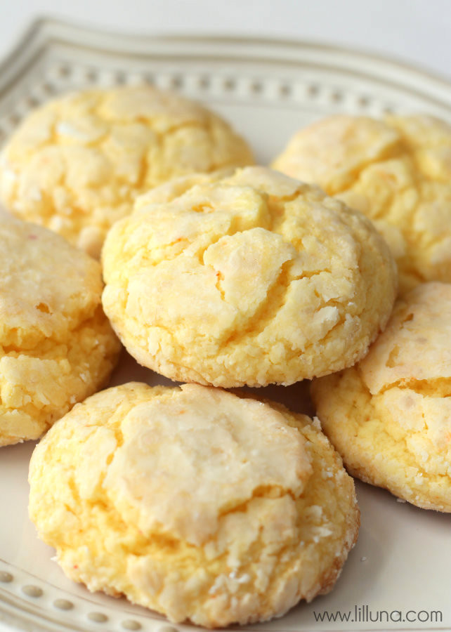 Cake Mix Cookies With Butter
 Gooey Butter Cookies Recipe