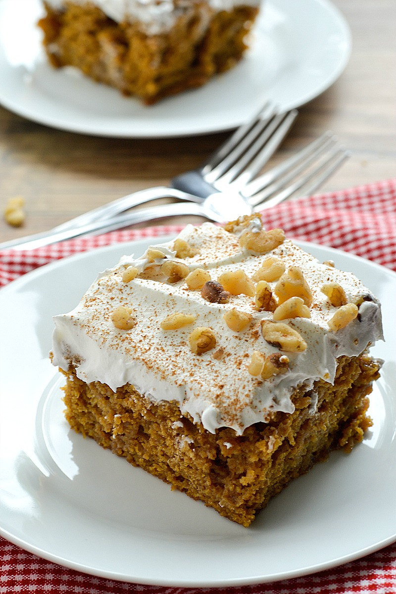 Cake Mix Dessert
 Better Than Anything Pumpkin Spice Cake