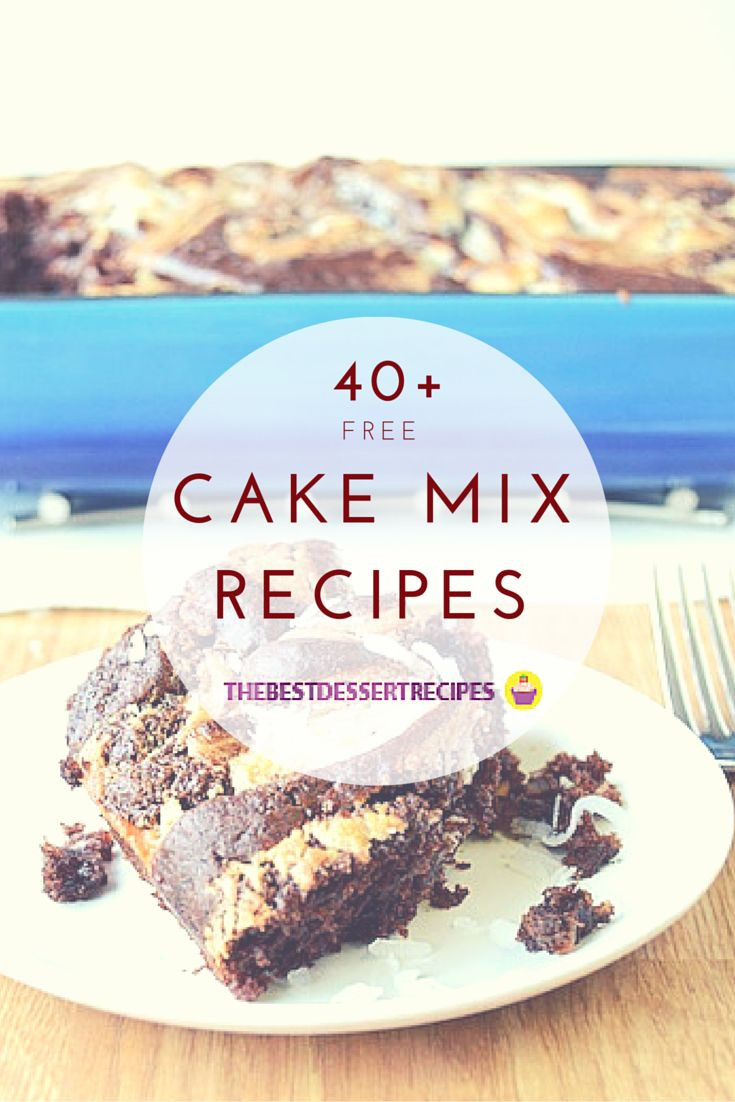 Cake Mix Dessert Recipes
 Chocolate cake mix recipes vanilla cake mix recipes cake